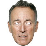 Bruce Springsteen Singer Face Mask