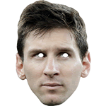 Lionel Messi Young Face Mask
