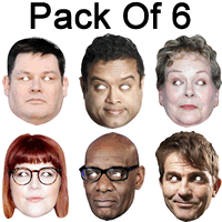 The Chase - Pack of 6 Masks