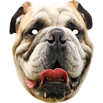 British Bulldog Animal Dog Mask