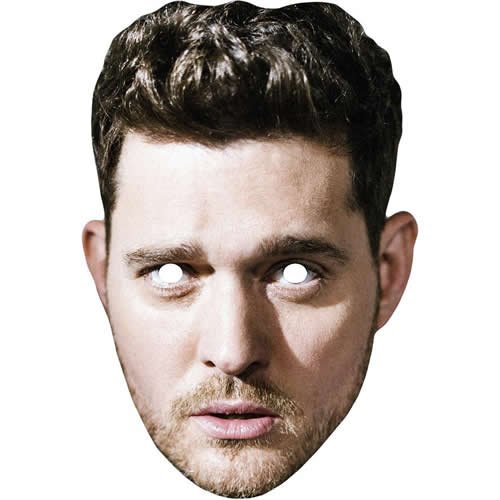 Michael Buble Mask Personalised and Celebrity Masks Next Day Delivery