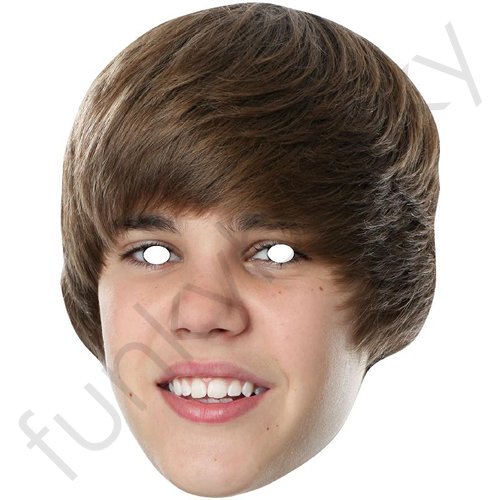 Justin Bieber Mask - Personalised and Celebrity Face Masks - Next Day ...
