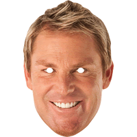 Shane Warne Australian Cricket Mask