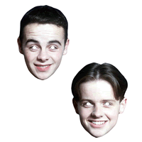 Ant & Dec Young - Pack of 2 Masks