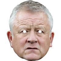 Chris Wilder Football Manager Card Face Mask