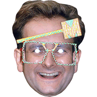 Timmy Mallett Version 2 Retro Celebrity Facemask