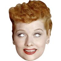 Lucille Ball Retro Actress Facemask