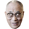 Dalai Lama Politician Buddhist Mask