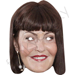 Hilary Devey Dragons Den Celebrity Face Mask
