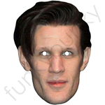 Matt Smith (Who appeared in Dr Who) Mask