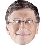 2164 - Bill Gates Retro - Microsoft Man Mask
