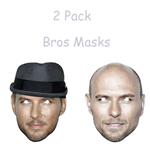 2 Pack Bros Mask (2194-2195)