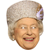 1284 - The Queen Mask - Silver Hat
